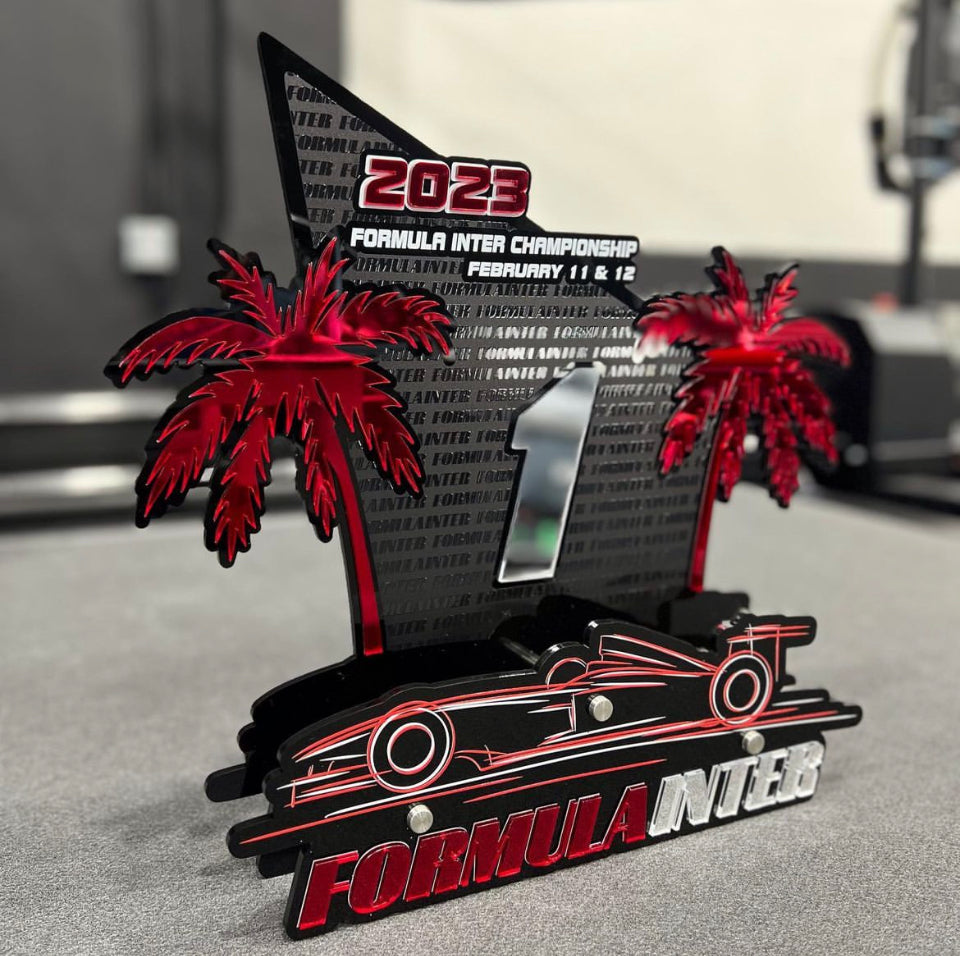 3D CUSTOM ACRYLIC TROPHIES