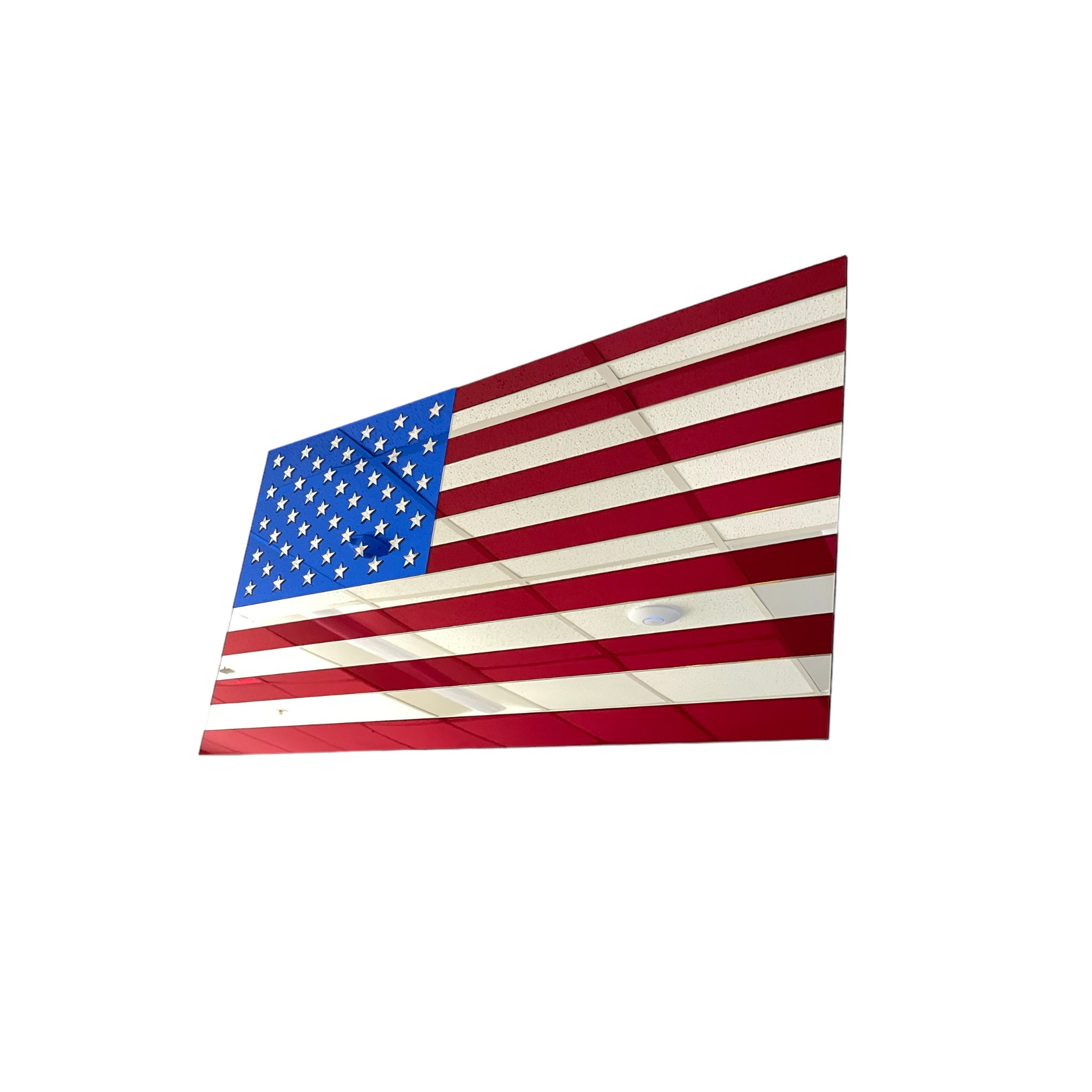 USA FLAG MIRROR ACRYLIC MULTILAYER