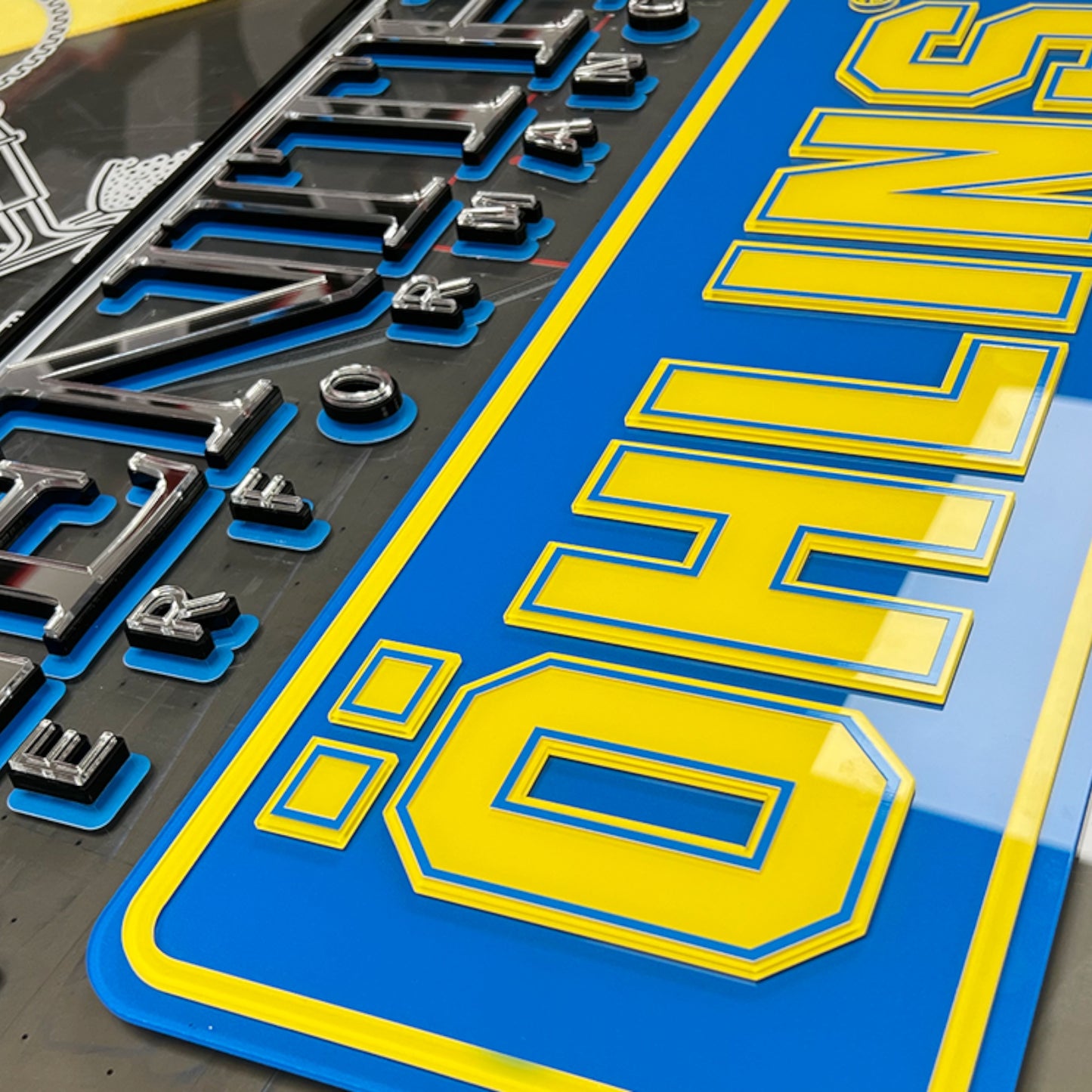 3D CUSTOM ACRYLIC MULTILAYER SIGN